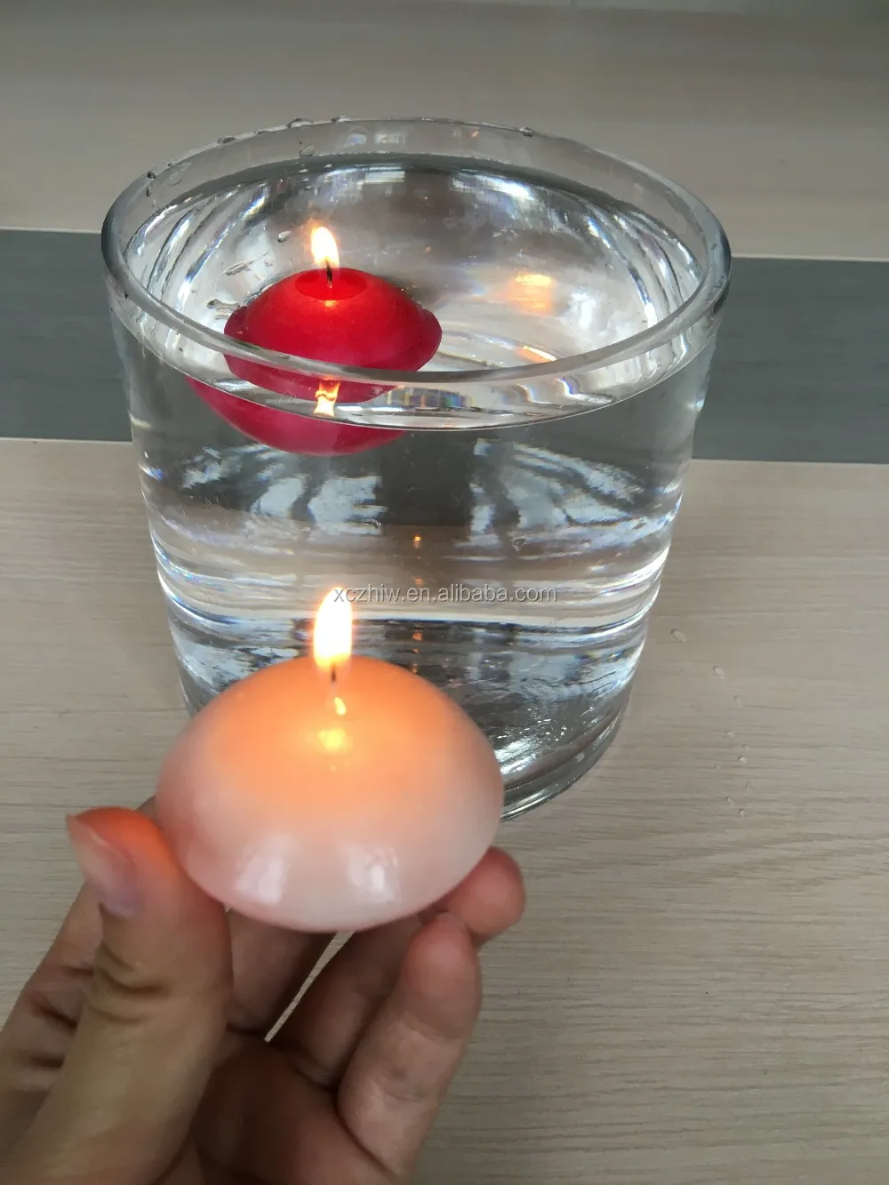 Professional Handmade Floating Candle Manufacturer,Water Activated