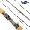 2.10m 7ft MH fast tip action graphite with oak camouflage paintingcarbon casting fishing rod