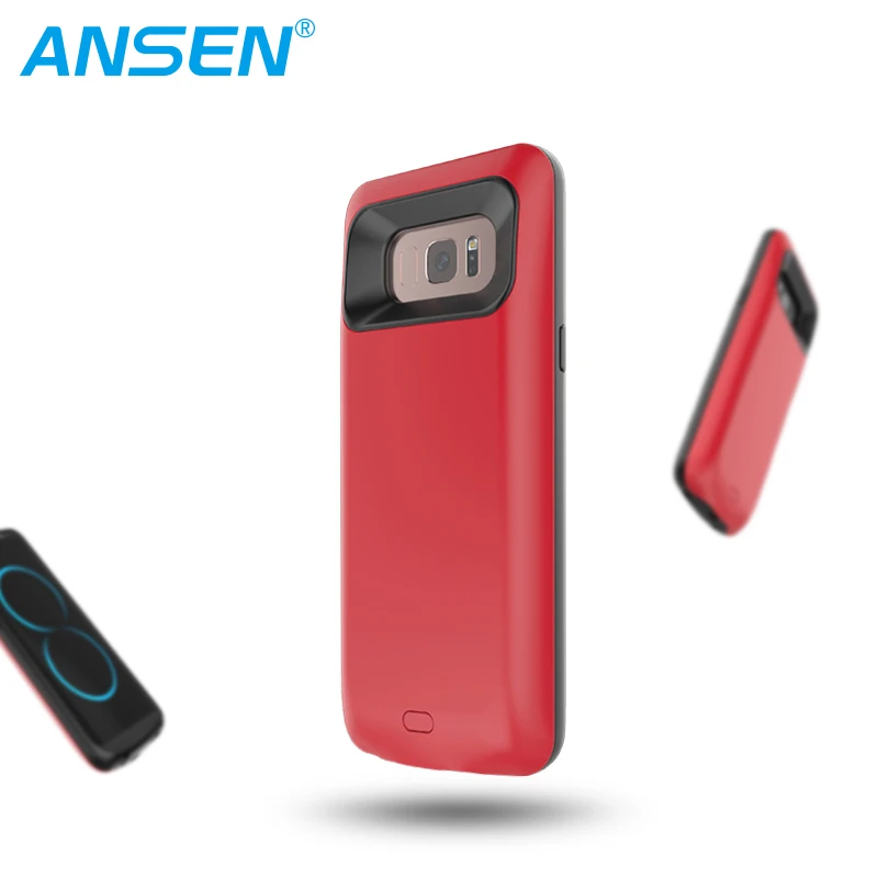 Wholesale Portable Battery Charger Case 5500mAh For Galaxy S8 Plus Power Bank Cover - ANKUX.COM
