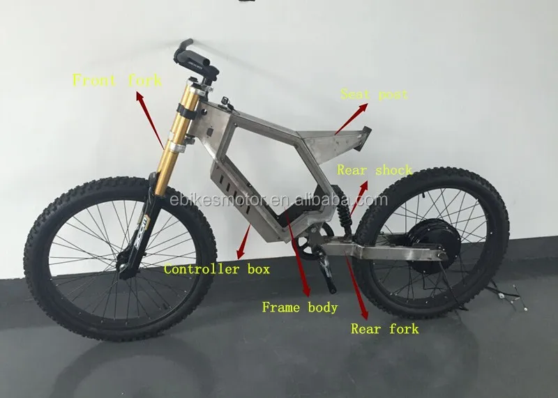 custom ebike frame