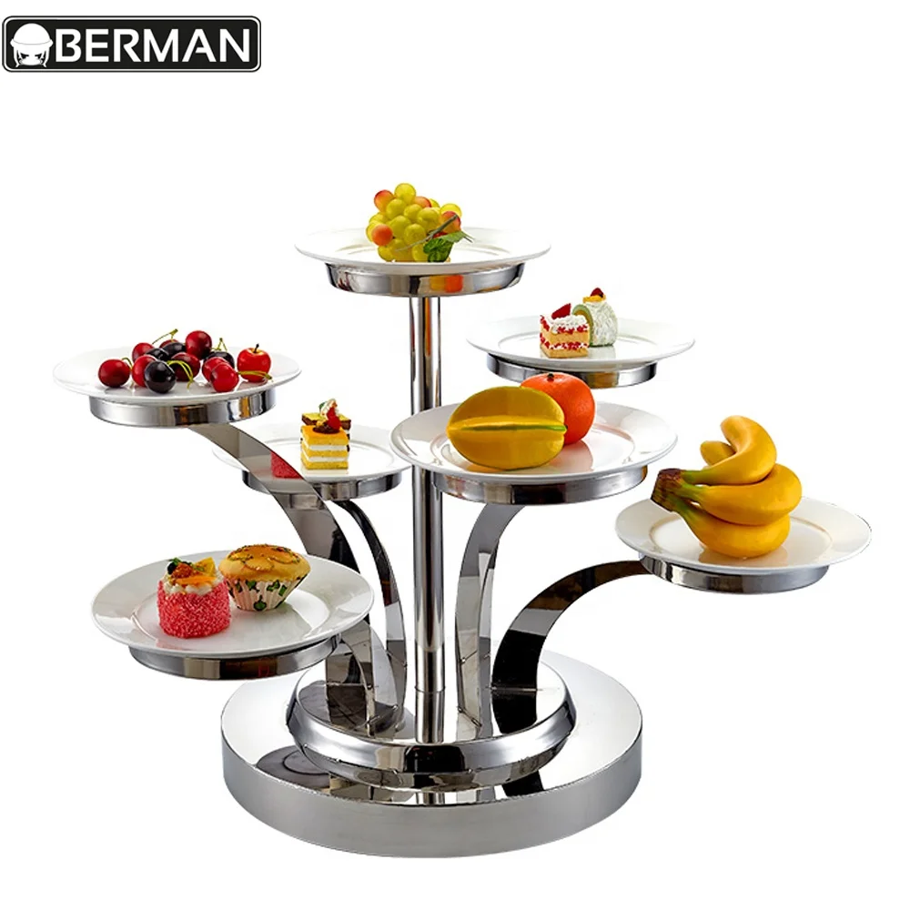 New Products Restaurant Silverware Commercial Buffet Plate Stand