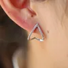 2018 valentines gift for lover gift 100% 925 sterling silver lovely heart shaped stud earring