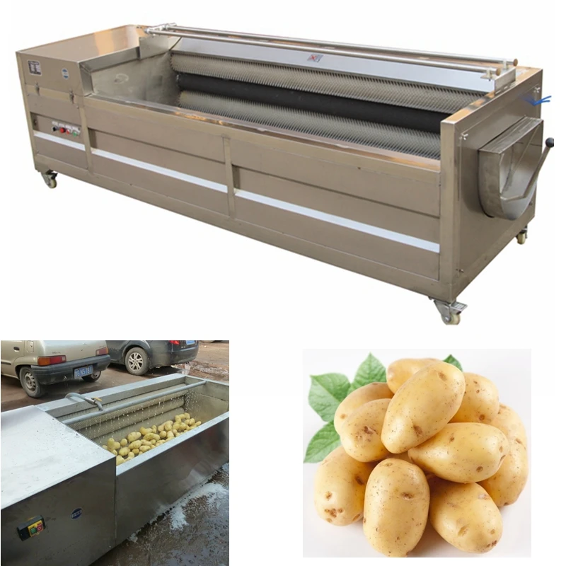 cassava washer and peeler