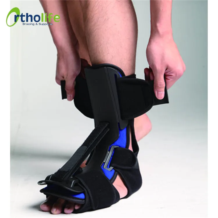 Ol-ns006 Adjustable Foot Ankle Brace Dorsal Orthosis Night Splint For ...