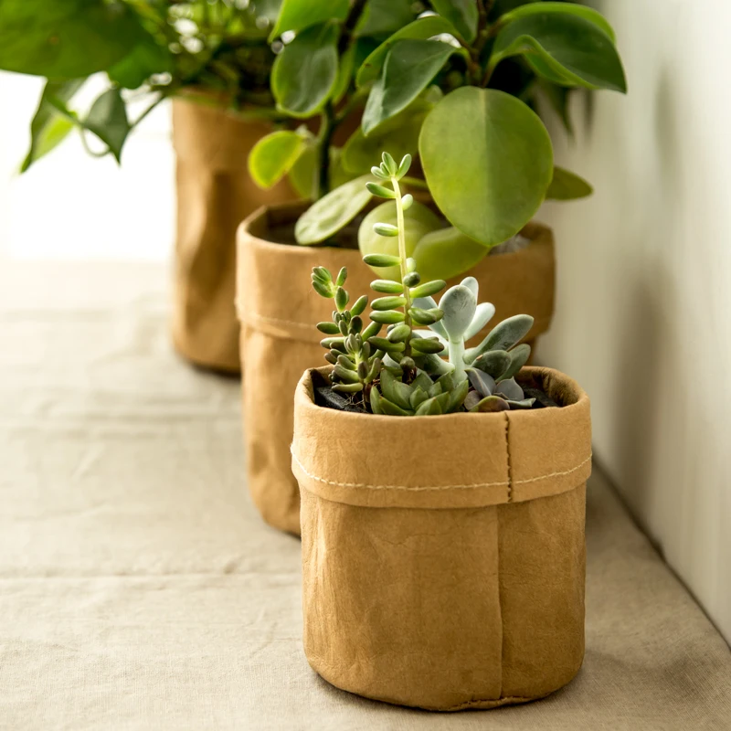 Ecofriendly Jute Material Flower Pot Planter New Decorative Pot Covers