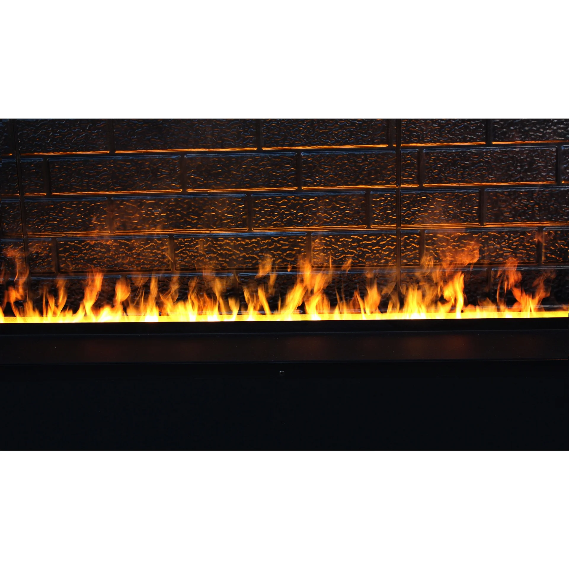 
Water Mist Fire Steam Fireplace Cassette 1000mm Flat Panel Design Smoke Flame Effect Feuereffekt Wasserdampf 