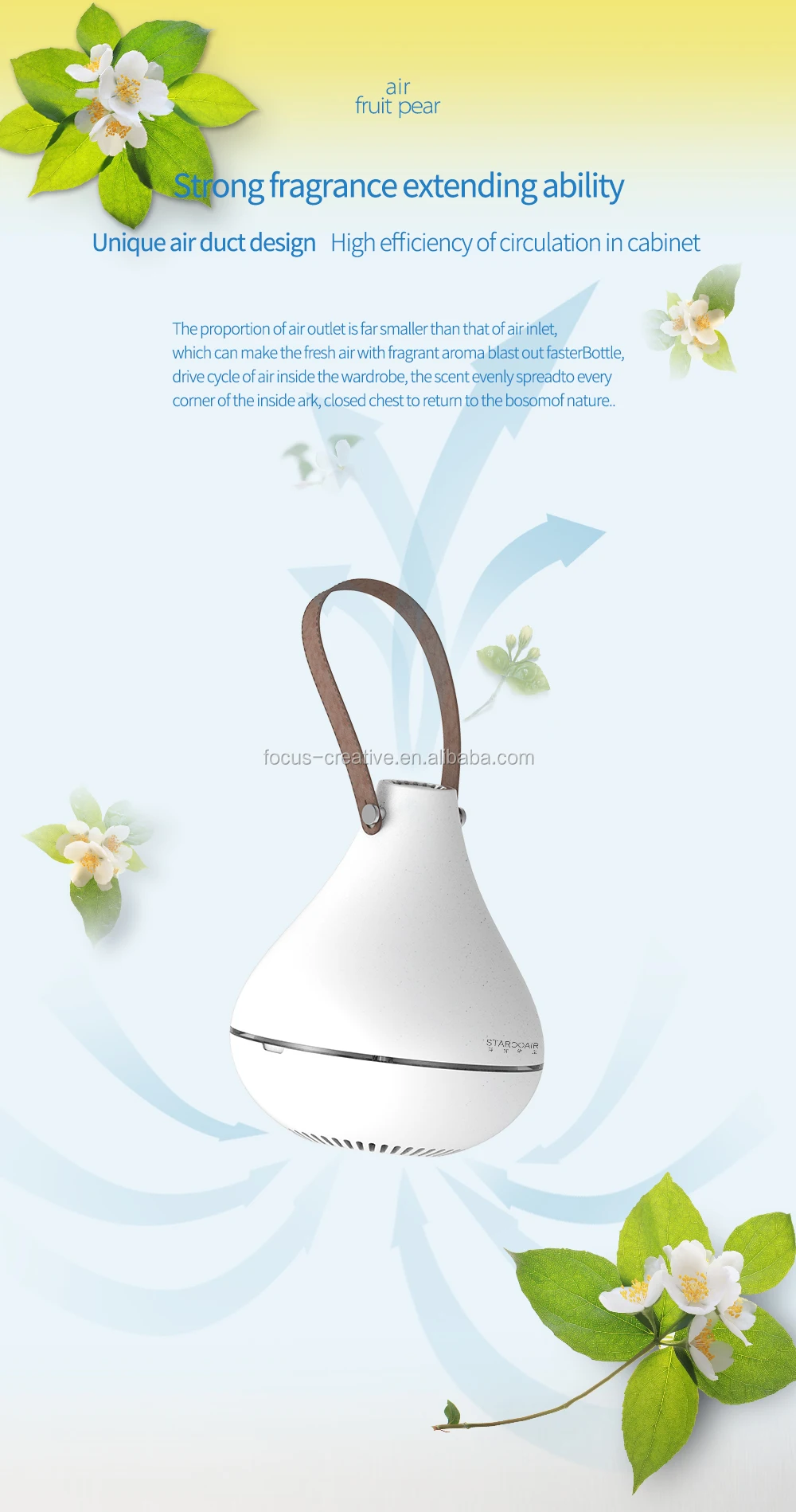 New Year Gifts Aroma Diffuser Rechargeable Fragrance Generator For