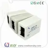 Shenzhen Factory White Cover 6Pins Pots Adapting Parallel RJ11 RJ45 ADSL Splitter