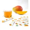 High Quality Custom Wholesale instant Mango&Green tea, can reduce weight the fruit tea