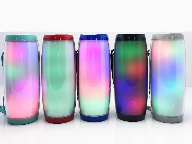 Portable Blue tooth Speakers Wireless Hands Free LED Speaker TF USB FM Sound Music For Mobile Phone - ANKUX.COM