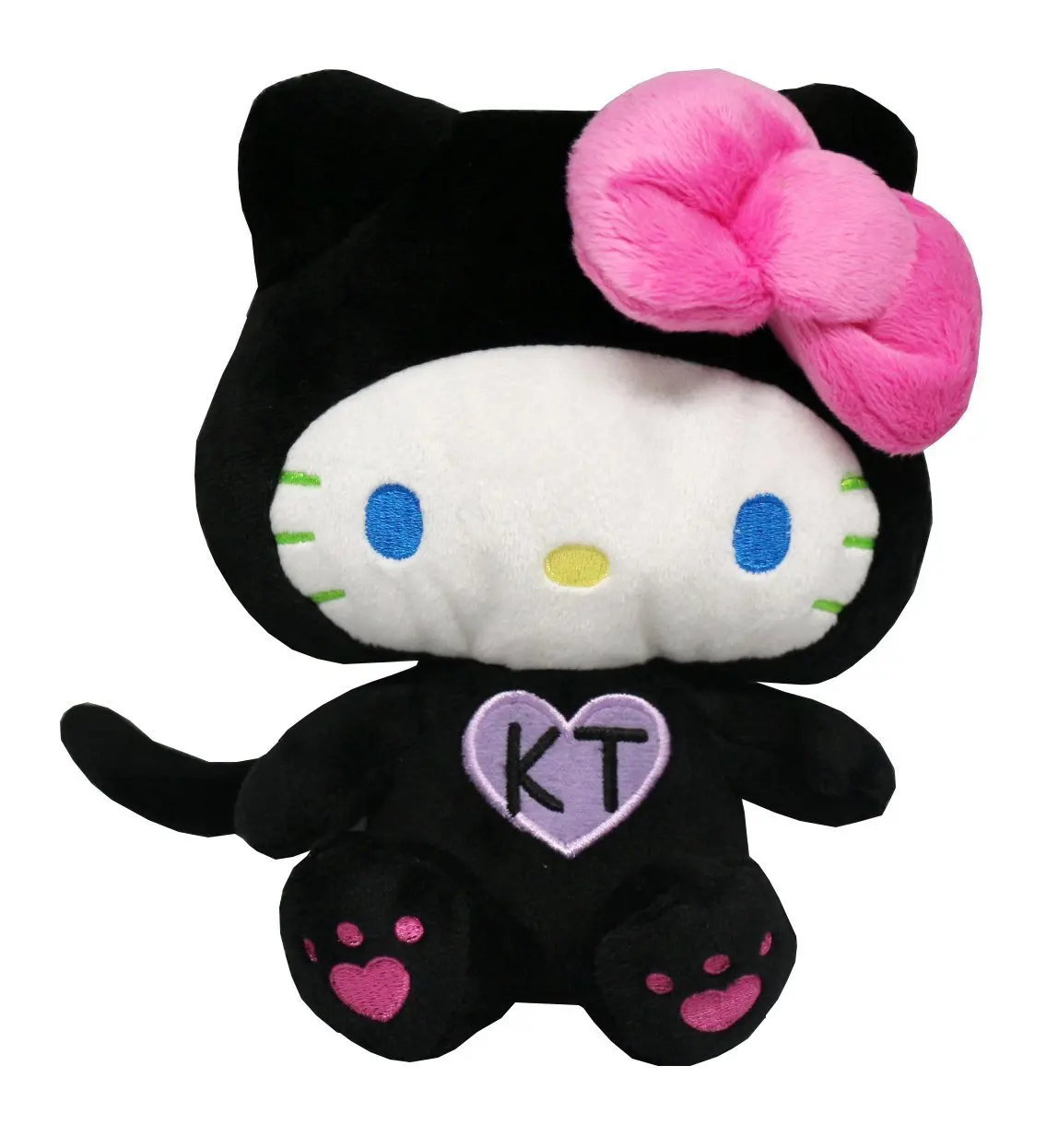 hello kitty black cat plush