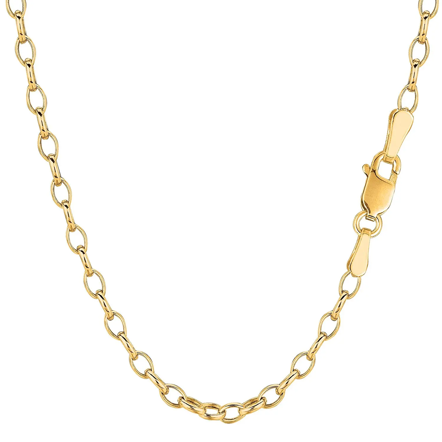1//20 of 14k Flat Rolo Link Chain JOSCO 14k Gold Filled 1.2mm Necklace 14 to 36 inches