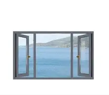 2018 последние конструкции окна оптовая цена Звукоизолированные алюминиевые окна