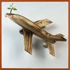 Yiwu Craft Product Children Model Furnishing Articles Wholesale Airplane Wooden Plane Toy