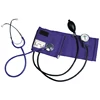 Medical adult aneroid sphygmomanometer with stethoscope