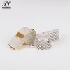 Material available hip hop jewellery 18k gold silver 925+zircon micro setting