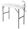 Fish Fillet table with faucet