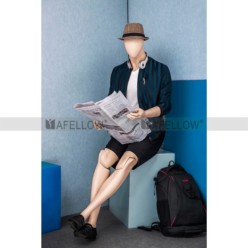 Flexible Arms And Legs Model Updated Articulated Mannequin Man Hm02