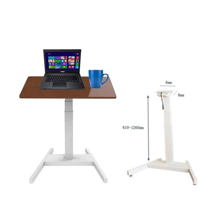 Adjustable Height Sit Stand Laptop Table Standing Computer