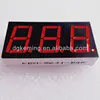 Common cathode red 0.56inch 3 digit 7 segment LED display for voltmeter 37.6*19*8mm seven segment led display
