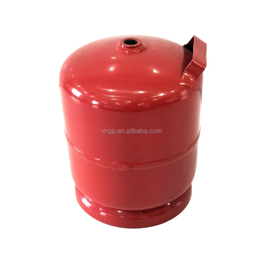Factory Prices Small Empty Gas Refillable 3kg Camping Lpg Cylinders