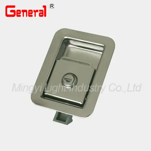 
slam action SS paddle handle flush latch with inside release optional 