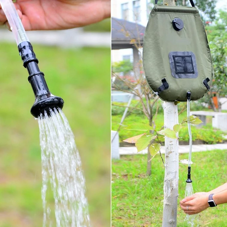 Wholesale Solar Heated 20l Camp Shower Bag For Outdoor Hiking Buy