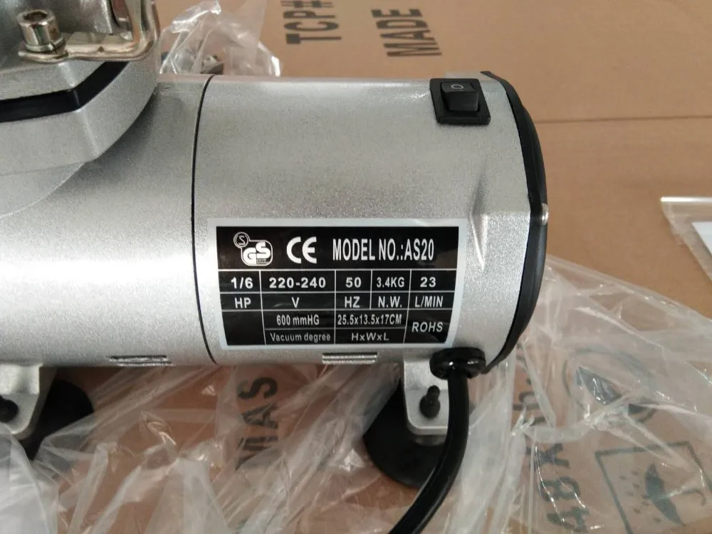 Laboratory Oil Free Small Vacuum Pump With Automatic Cooling Exhaust