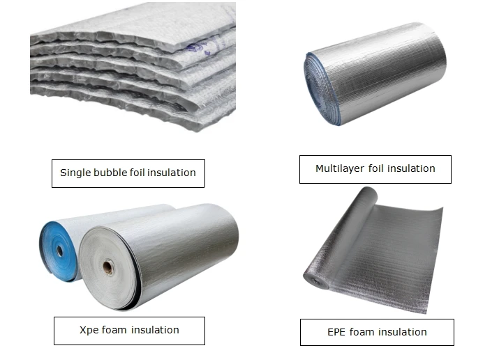 Double Bubble White Foil Air Bubble Silver Cell Wrap Insulation R Value ...