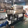 10 motors glass 45 degree miter edging grind machine / Laminated glass machine