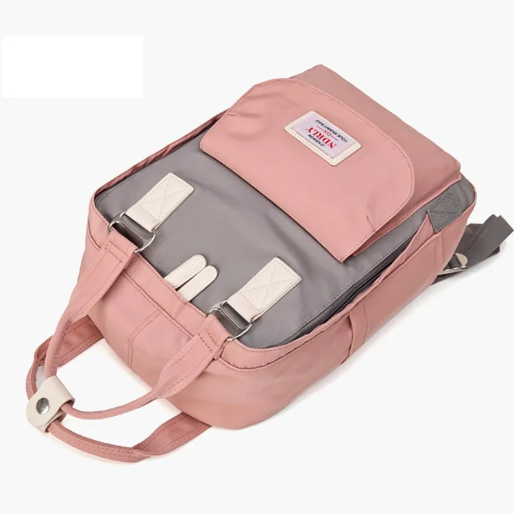 New Products 2018 Waterproof Polyester Ladies School Bags For College