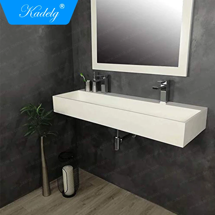 Modern Design Cloakroom Wall Hung Mounted Sink Washing Basin for Bathroom