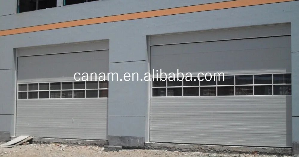 automatic vertical lifting factory sectional industrial door