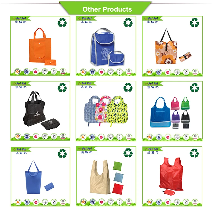 Wholesale trade assurance eco foldable shopping bag