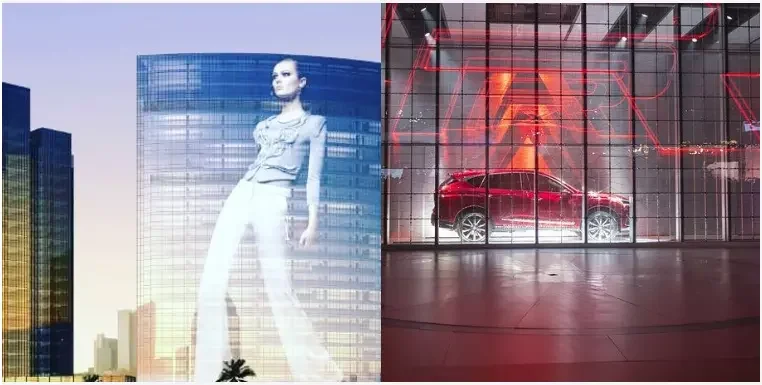 transparent led display screen