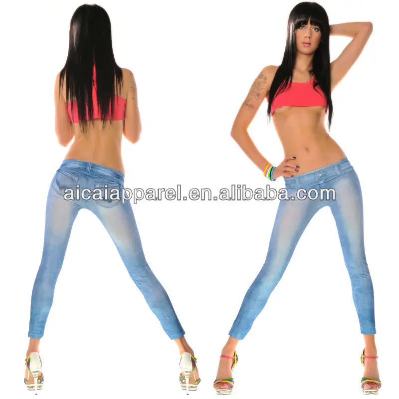 legging jean fille