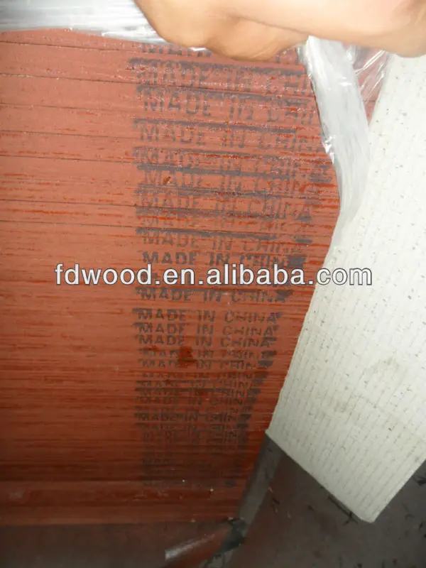 15mm Phenolic Waterproof Glue Plastic Film Faced Formwork Plywood Price