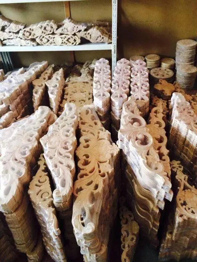 home decoration wood scrolls