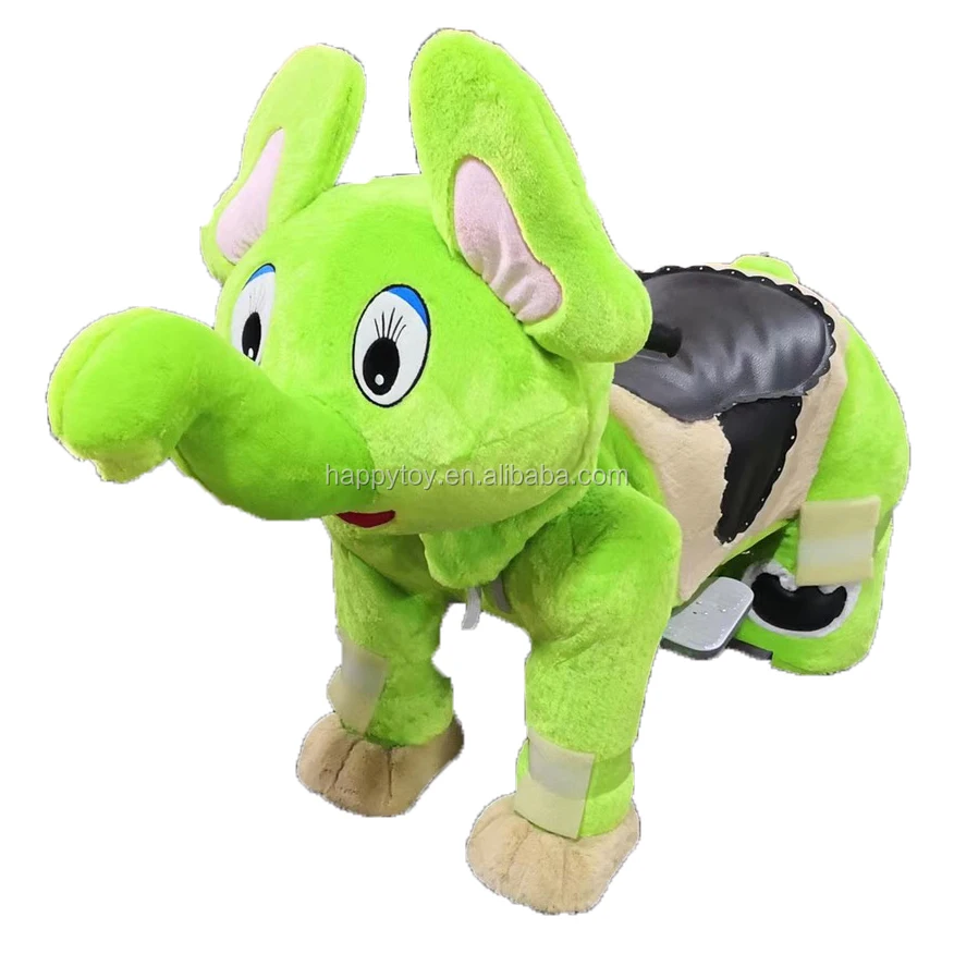 ride on plush animal