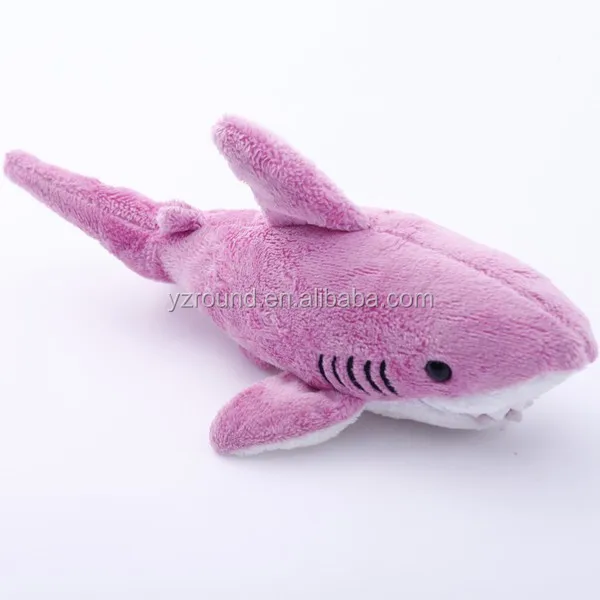 pink shark stuffed animal