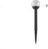 LED RGB solor lamp crystal solor garden lighting pathway decorative lamp