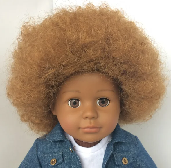 afro doll hair