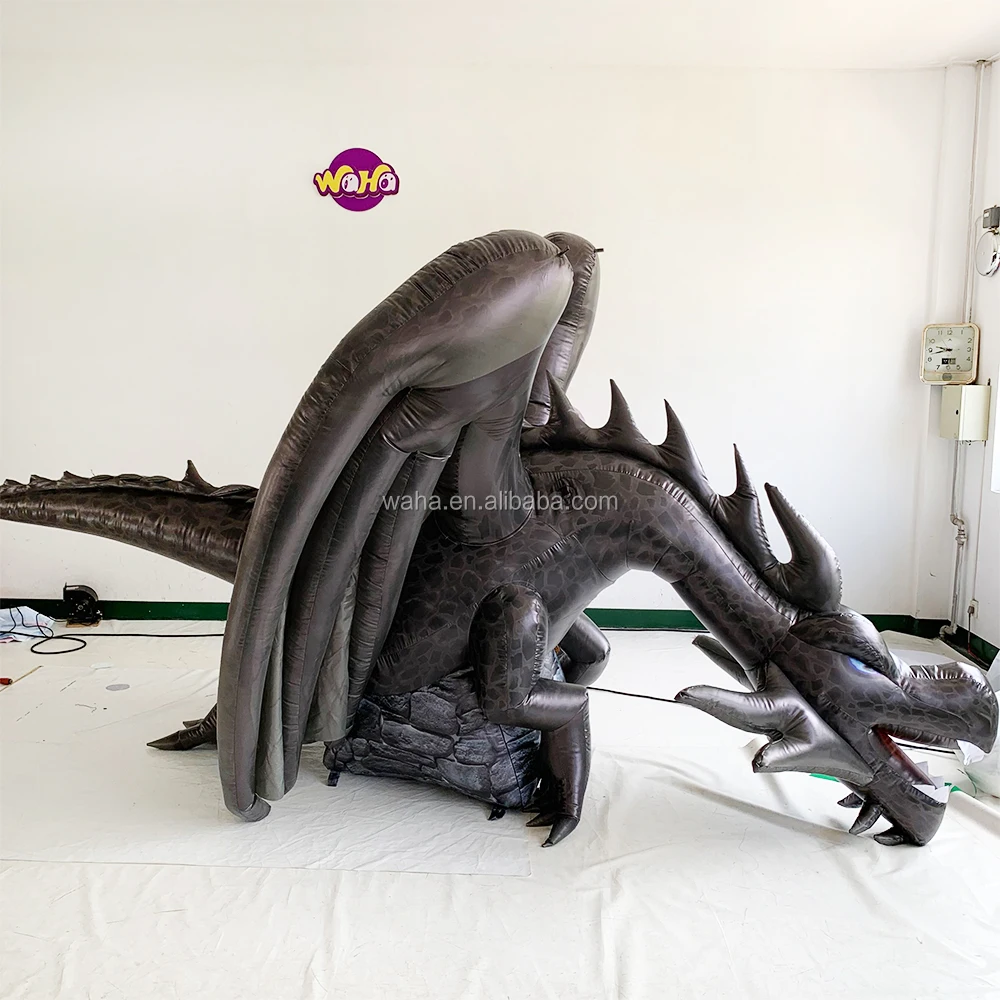 large inflatable dragon