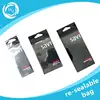 opp matte/ aluminum foil /pe three side seal facial mask packaging bag