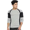 Polyester rib knit cuff sporty gray soccer wear football jersey