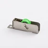 Shower hardware door bottom guide rubber track roller