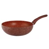 Safety Guarantee Nonstick Easy Cooking with Soft Handle Chinese Wok Pan