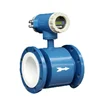 Low price mini electromagnetic flow meter food grade flowmeter for milk oil solid