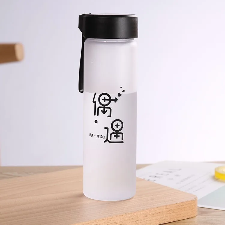 Natural Bamboo Water Bottle Conscious Water Bamboo Glass Water Bottle