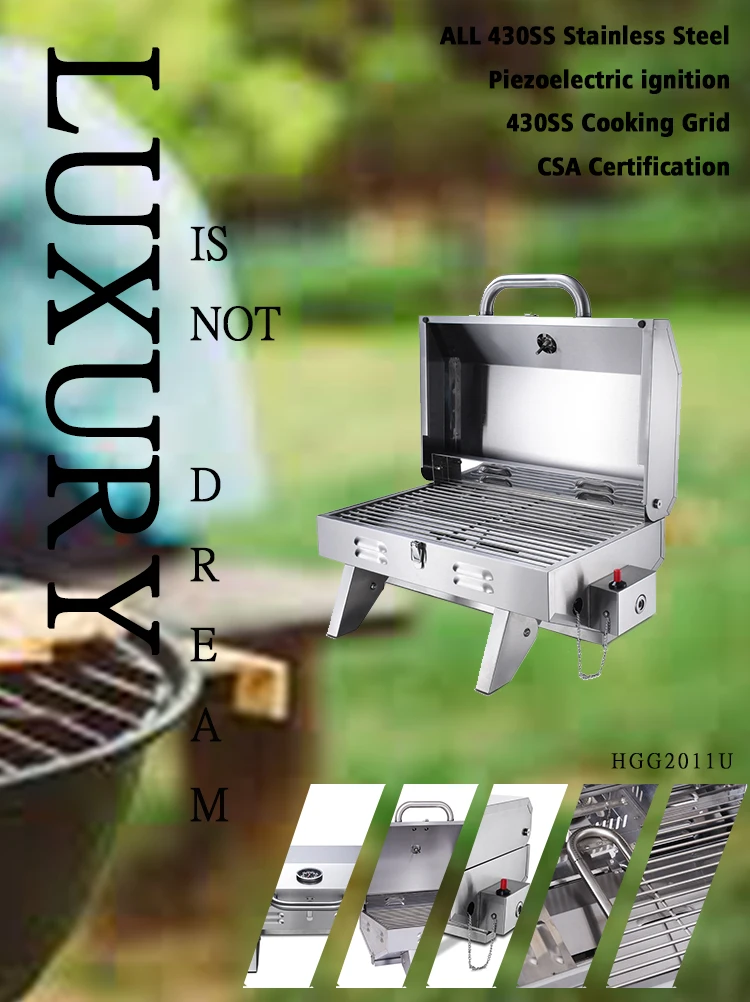 Hgg2011u Hyxion Camping Portable Butane Bbq Grill Folding Legs Buy
